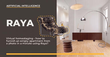 Virtual home staging - how to furnish an empty apartment from a photo in one minute using Ray?