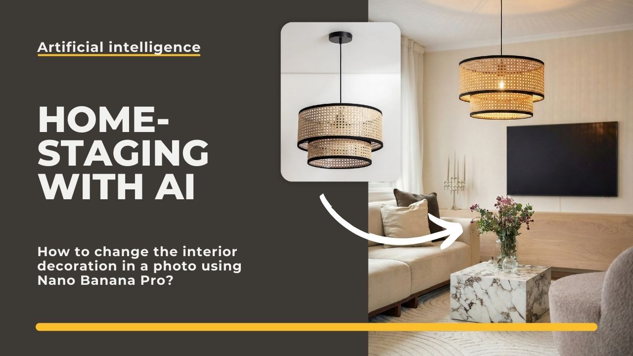 ᐈ Homestaging with AI: how to change the interior design in an existing ...