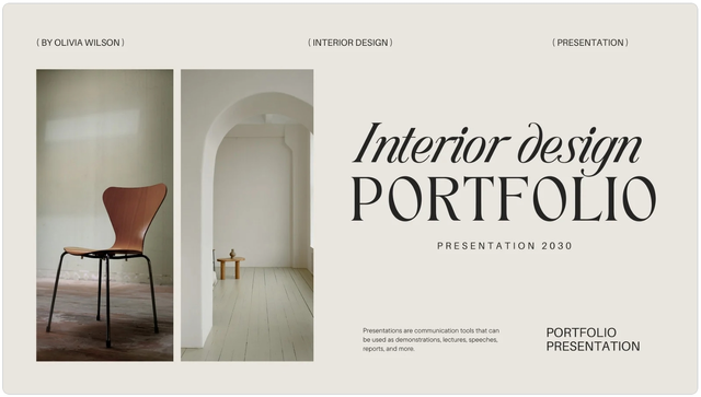 ᐈ Portfolio del arquitecto y diseñador de interiores: cómo crearlo para ...