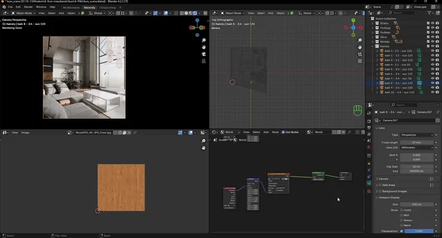 ᐈ Blender + Cycles Course - Advanced Interior Visualization Training ...