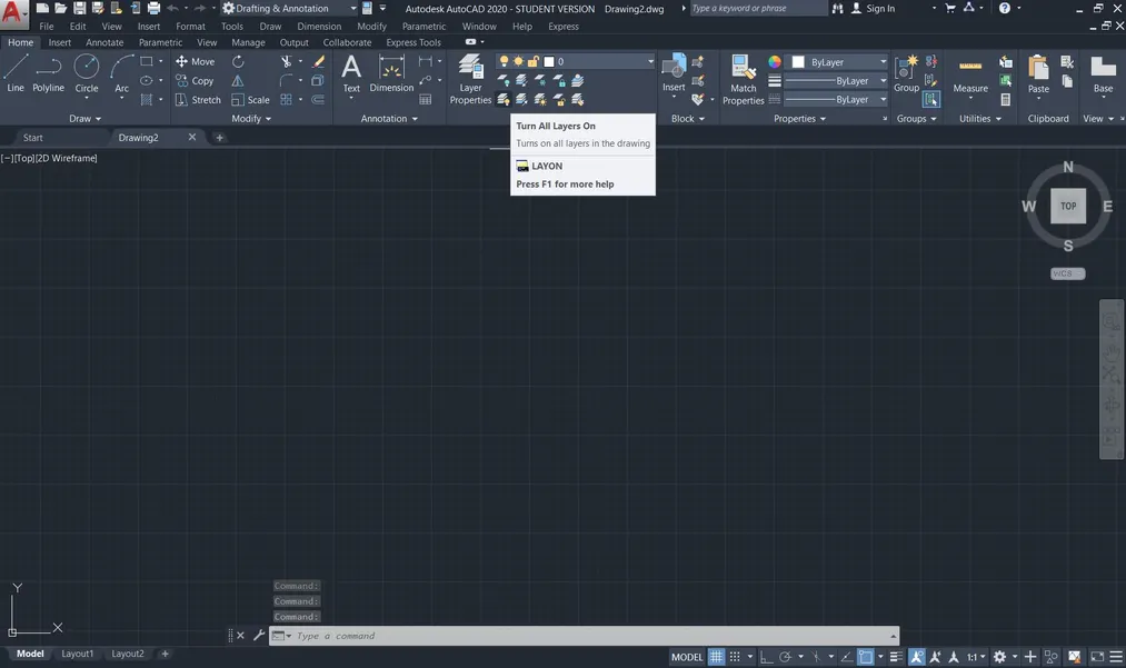 Autocad - ¿Por qué las líneas no se ven en la impresión? Guía, tutorial - 01