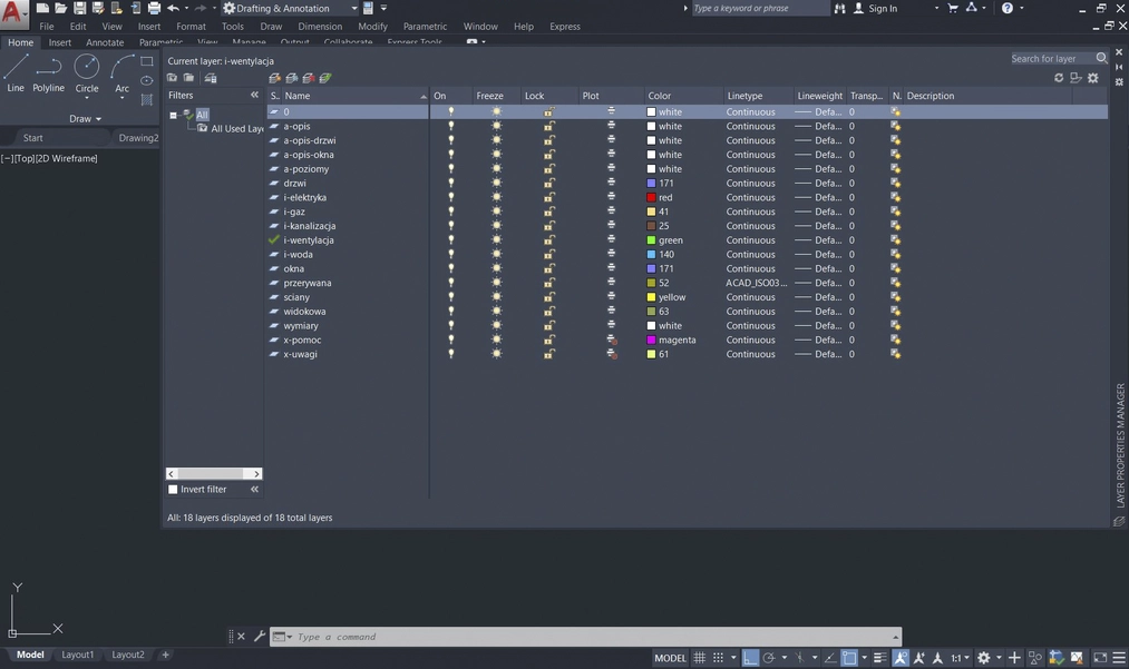 Autocad - ¿Por qué las líneas no se ven en la impresión? Guía, tutorial - 02