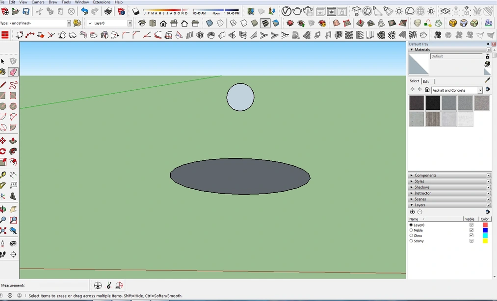How to make a&nbsp;sphere in SketchUp - Guide, tutorial - 04