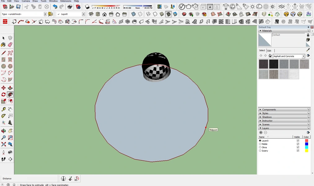 How to make a&nbsp;sphere in SketchUp - Guide, tutorial - 10