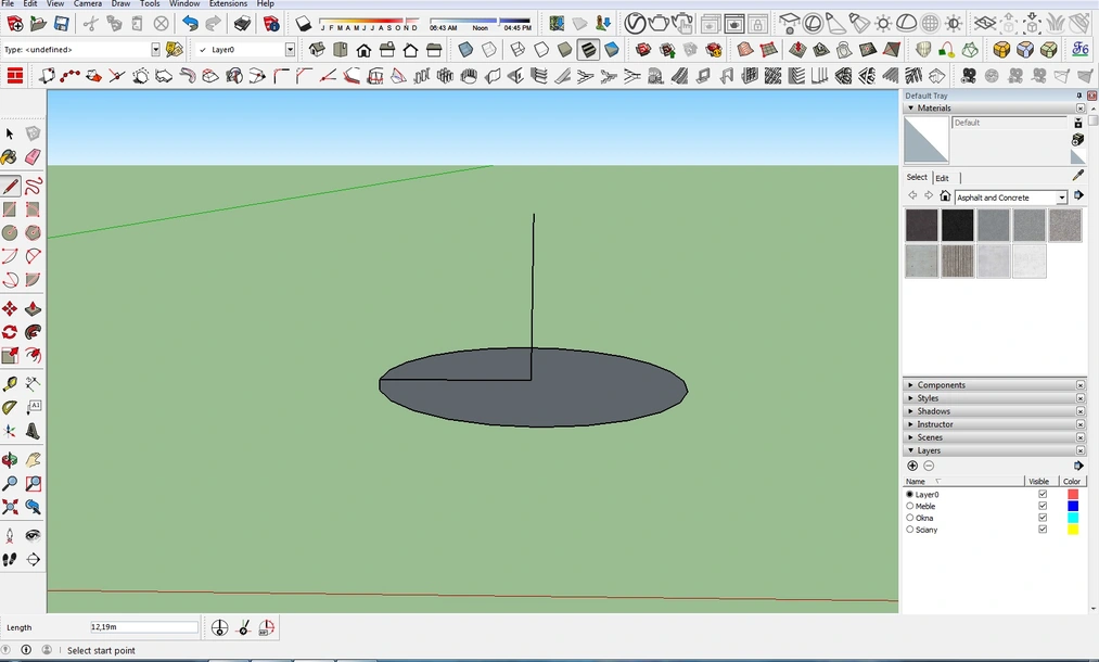 Cómo hacer una esfera en SketchUp - Guía, tutorial - 02