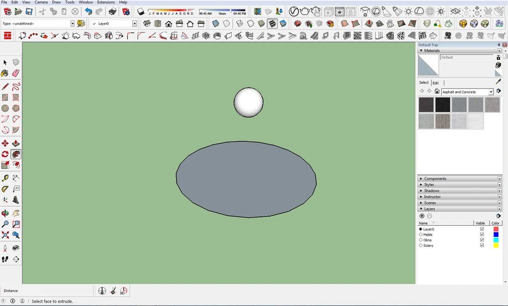 Cómo hacer una esfera en SketchUp - Guía, tutorial - 06