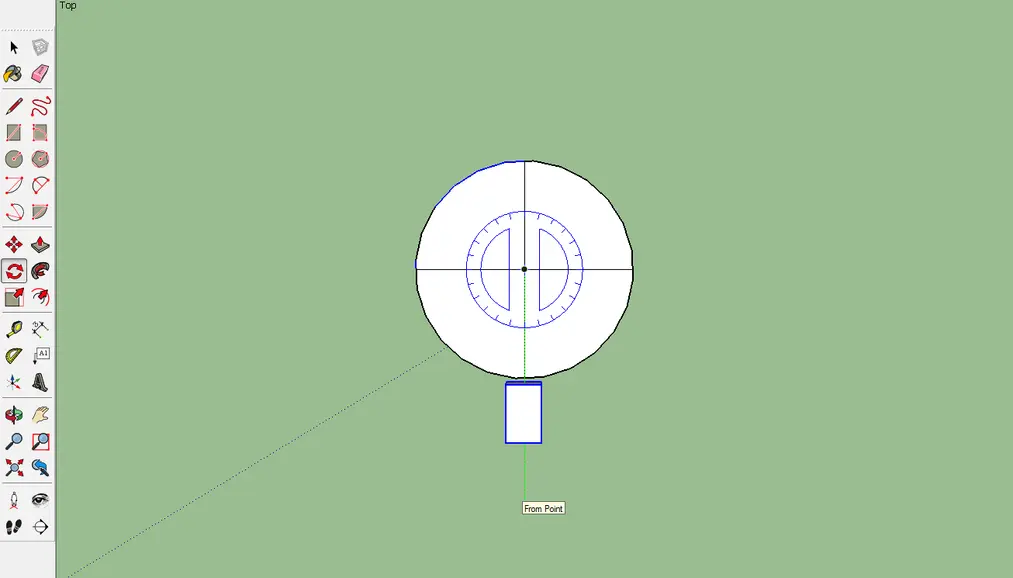 Sketchup - Copiar objetos de varias maneras - Guía, tutorial - 07