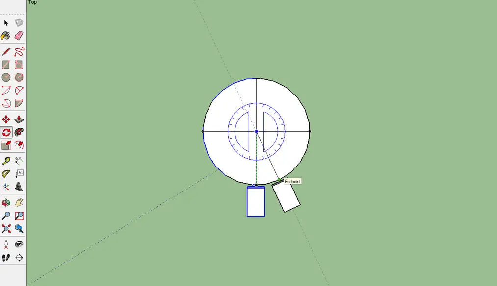 Sketchup - Copiar objetos de varias maneras - Guía, tutorial-08