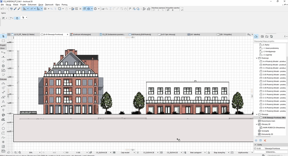 Stability and reliability of ArchiCAD in large projects