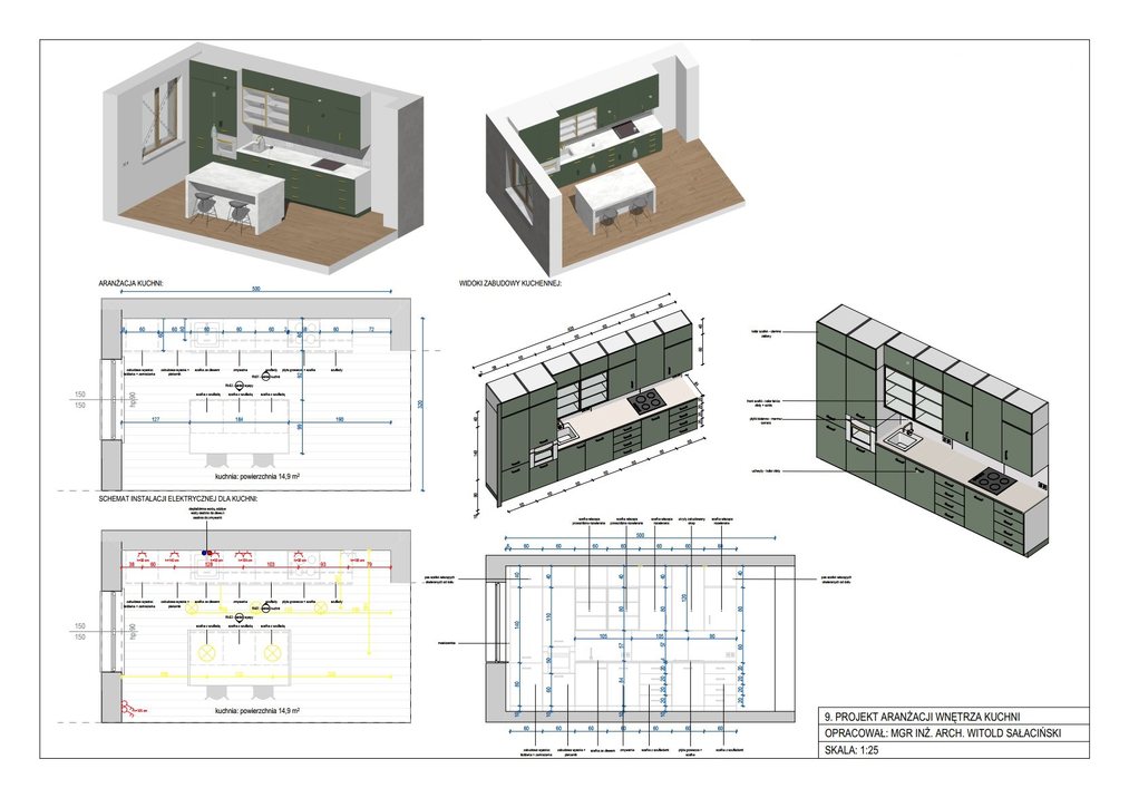 Managing layers and project phases in ArchiCAD