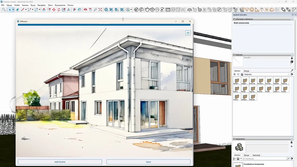 Common mistakes in writing prompts in SketchUp Diffusion
