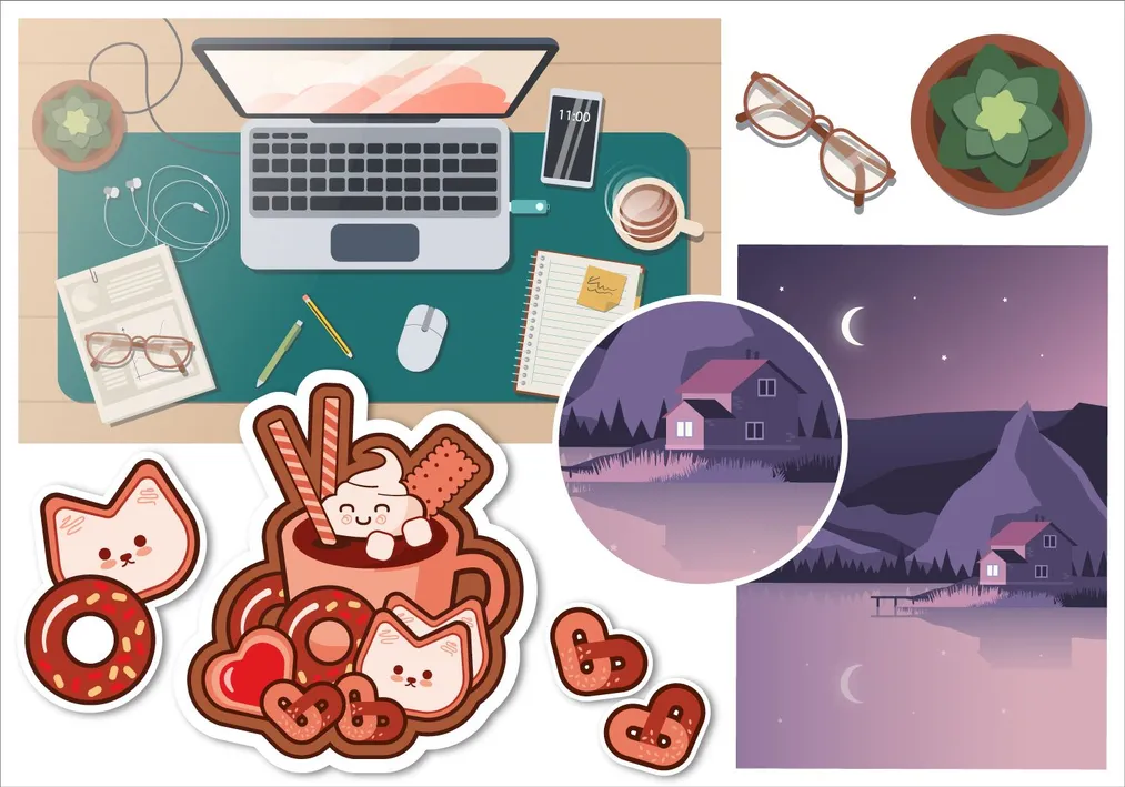 2D and 3D Graphics – examples of 2D graphics applications