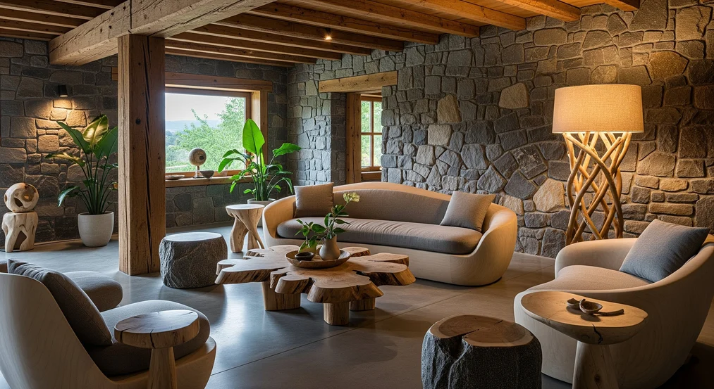 Earth tone color palette in 2025 interiors - Trends for designers