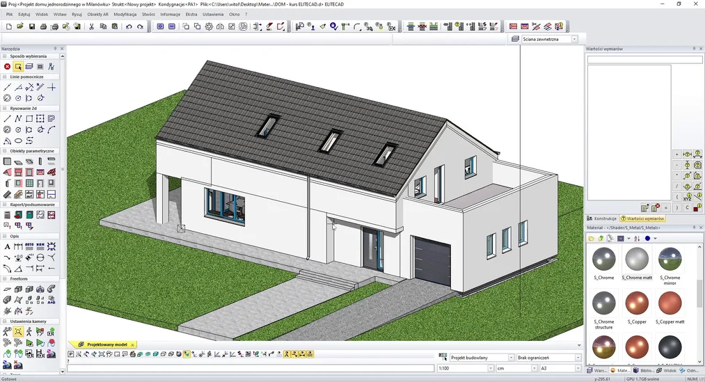 EliteCAD – modular BIM tool as an alternative to Archicad 2026
