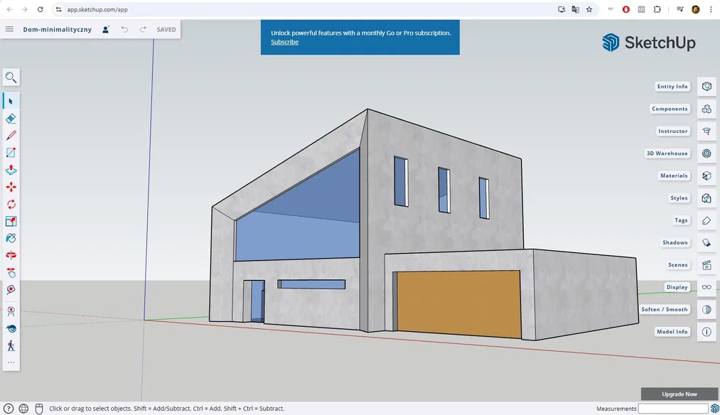 Why use the free trial version of SketchUp? - 01