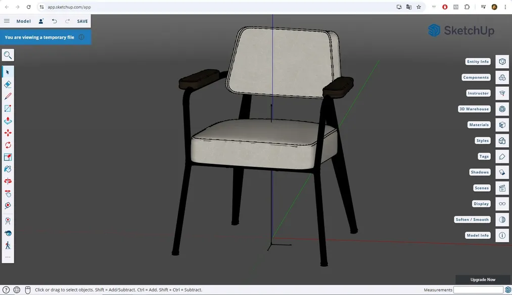 Why use the free trial version of SketchUp? - 03