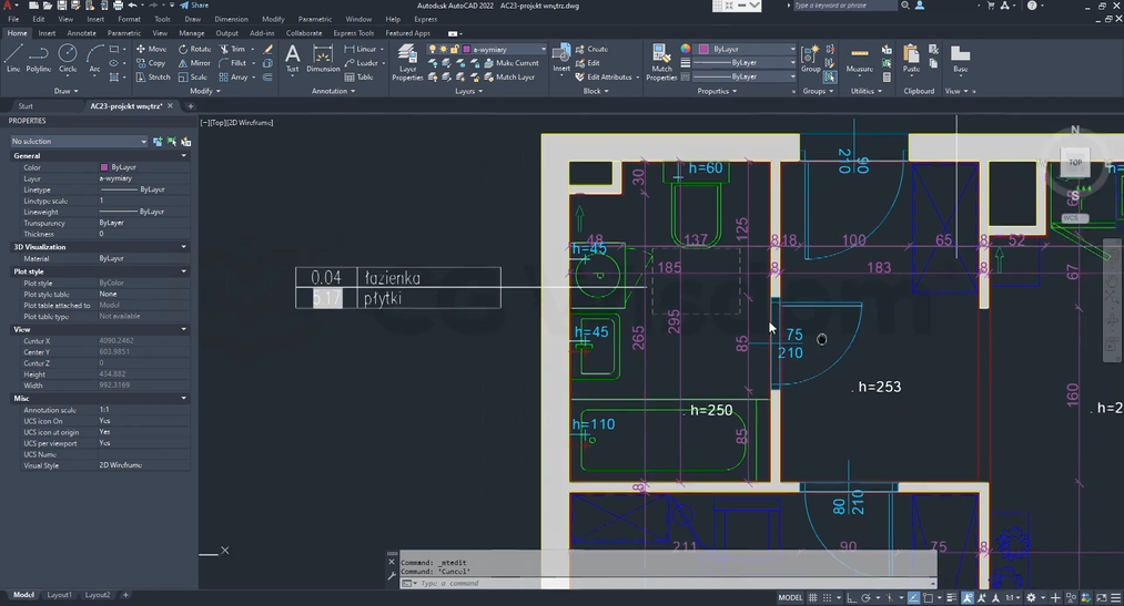 Interfaz de AutoCAD: el mejor programa CAD para dibujo 2D