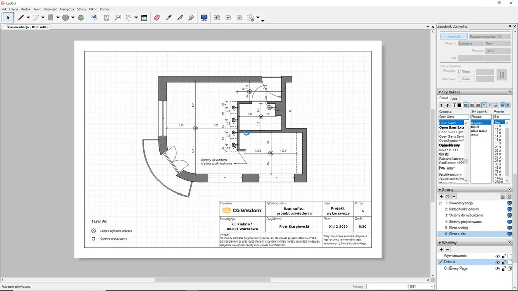 SketchUp con Layout – modelado conceptual rápido, alternativa a Archicad