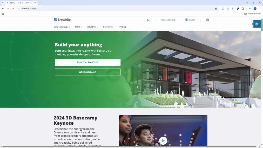 Fuente oficial para descargar SketchUp desde SketchUp.com