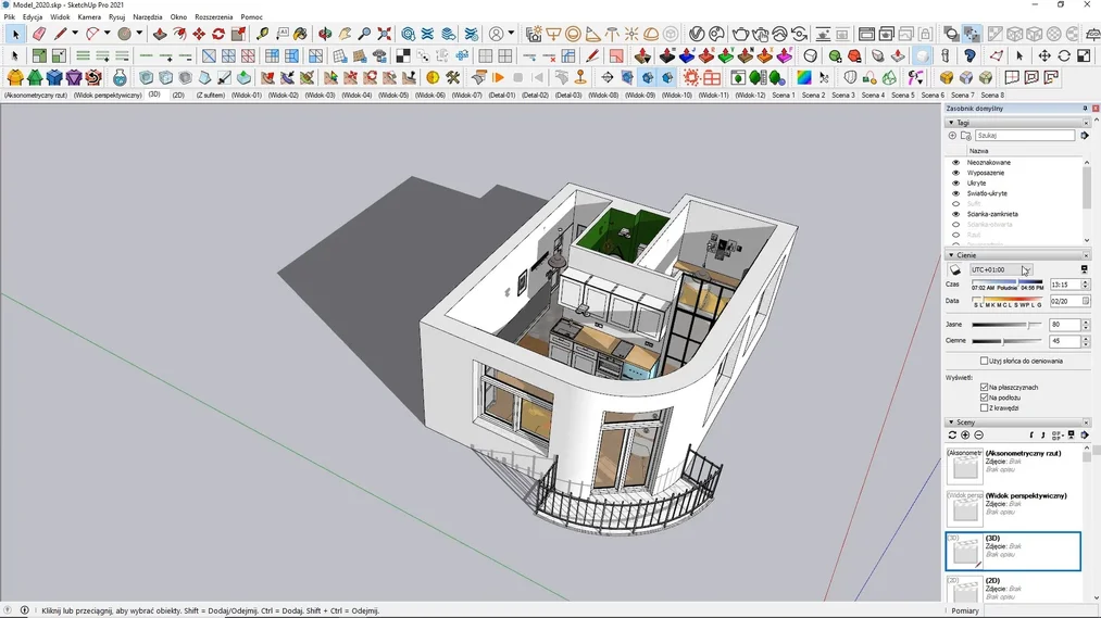 Diseño de interiores en SketchUp
