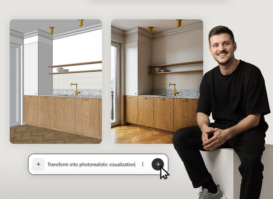 Course - AI Visualizations - FLUX Kontext in architecture, designing and design