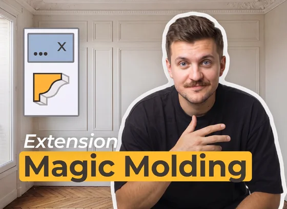 Magic Molding - Molding, Trim and Cornice Generator for SketchUp