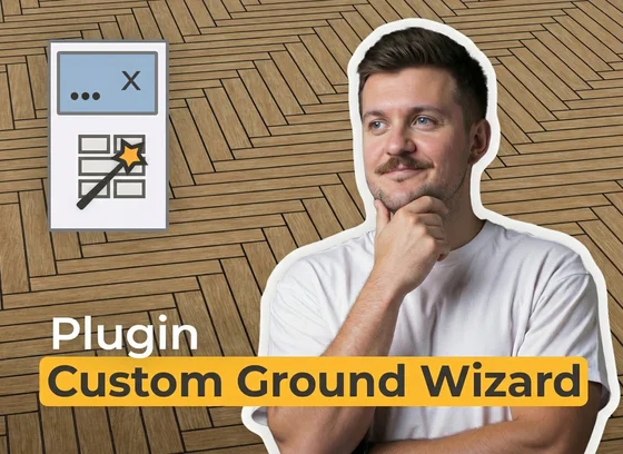 Custom Ground Wizard - generador de suelos en SketchUp