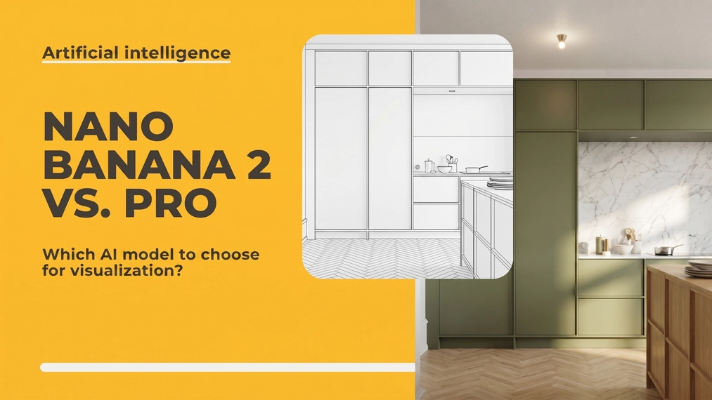 Nano Banana 2 vs PRO: Which AI model to choose for visualization?