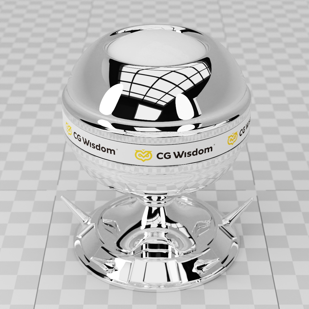 Comparison of IOR 10 and IOR 100 effects in V-Ray for SketchUp