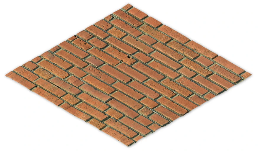 SketchUp - Displacement - brick wall - 07