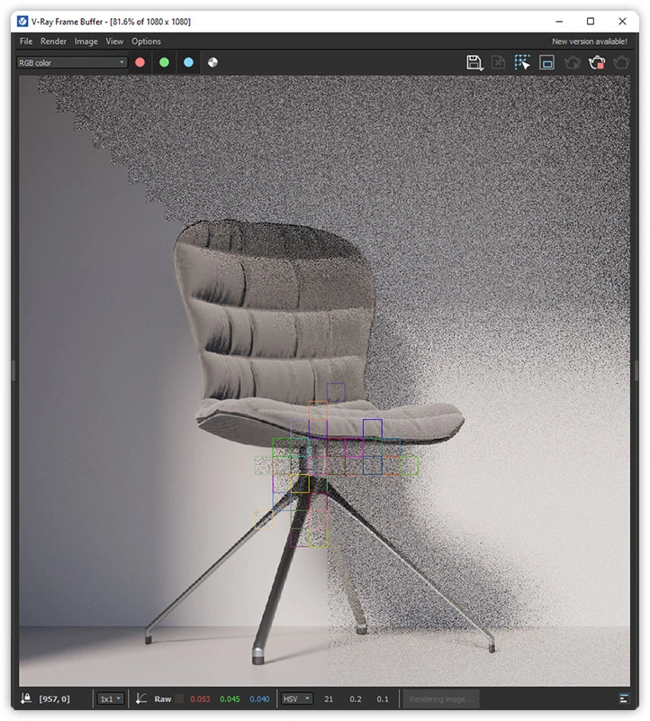 SketchUp - Interactive rendering - Real-time preview in V-Ray - 02