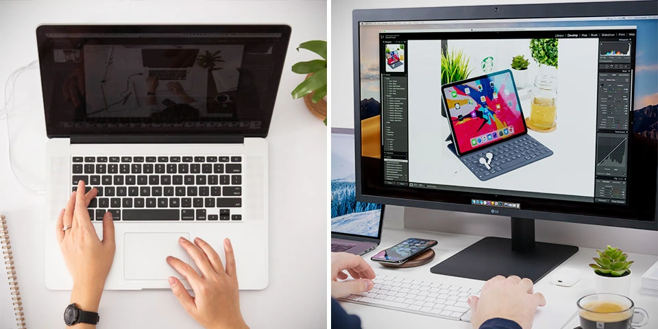 Laptop or PC? Performance comparison for SketchUp Laptop and PC for SketchUp - mobility and performance comparison