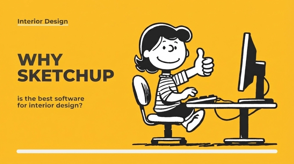 Why SketchUp Is the Best Program for Interior Design?