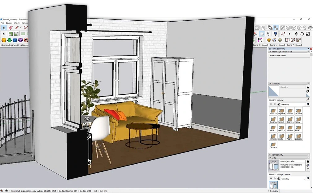 Why SketchUp is the best program for interior design? - 01