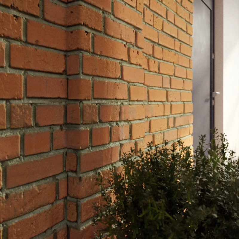 SketchUp - Displacement - pared de ladrillo - 10