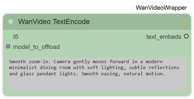 The prompt used to create the animation Blog: Free AI video generation - fast 3D animations with WAN 2.1 - 02