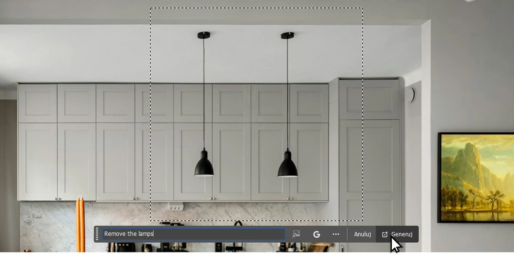 Removing Unwanted Elements from Photos Using Nano Banana in the Photoshop Interface Quick Interior Makeover - Change Design Style with One Click! - 04