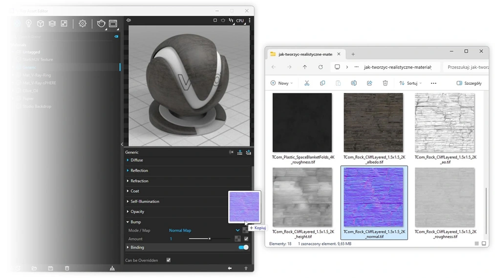 Creating realistic materials in SketchUp - what are PBR maps? - 03