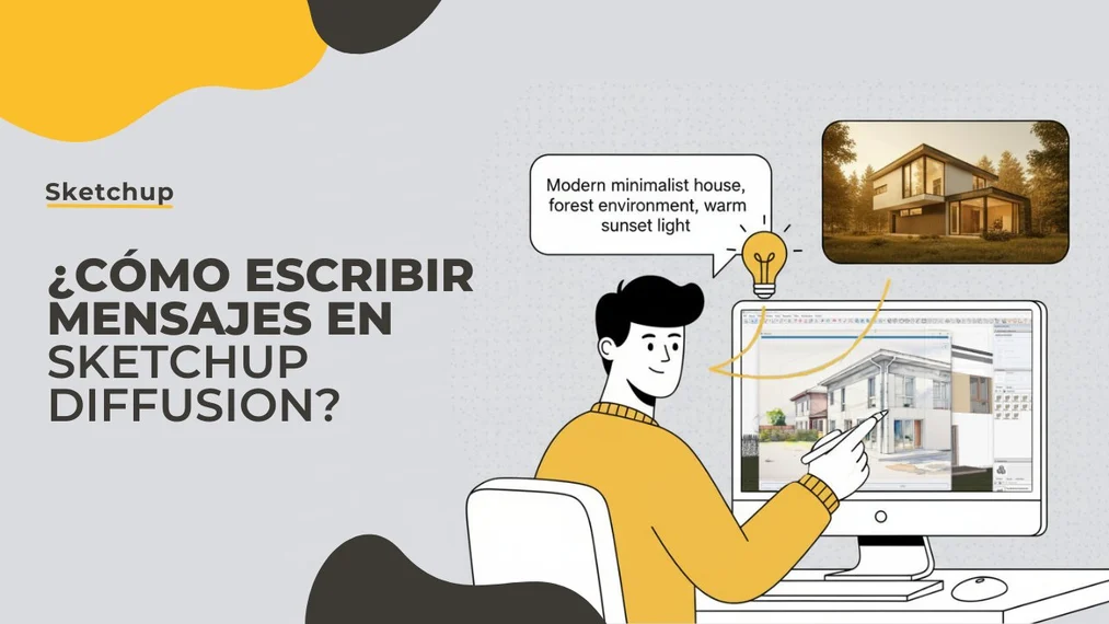 How to write prompts in SketchUp Diffusion?