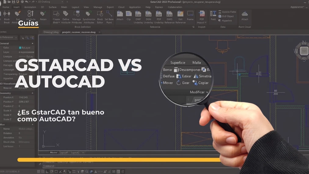 ¿Es GstarCAD tan bueno como AutoCAD? ¡Mira la comparación!
