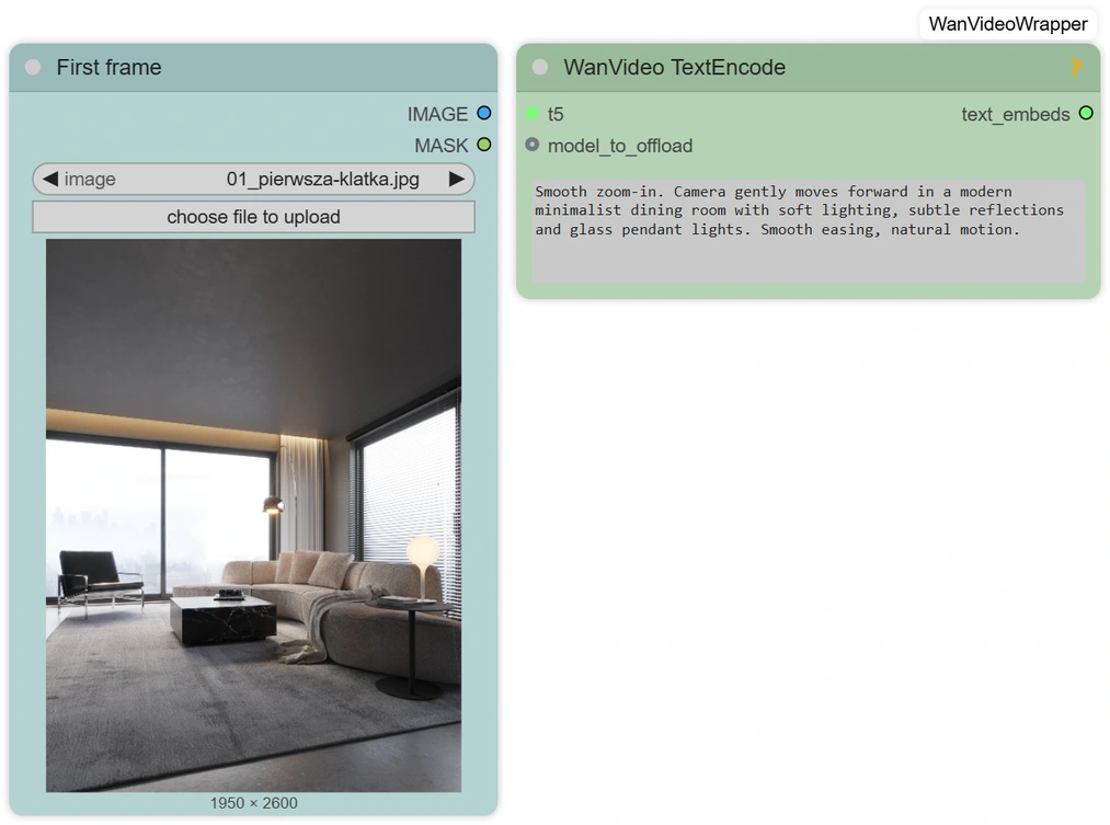 WAN 2.1 puede crear animaciones a partir de una sola imagen y un prompt breve Blog: Generación de vídeo con IA gratis - animaciones 3D rápidas con WAN 2.1 - 03