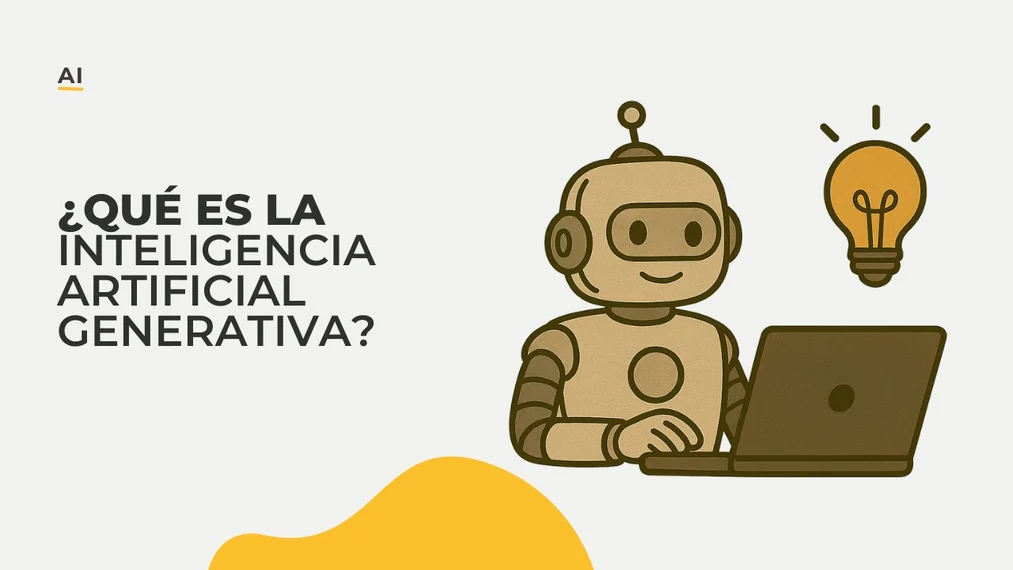¿Qué es la inteligencia artificial generativa? Todo lo que necesitas saber