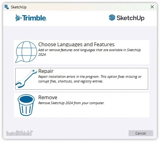 SketchUp - cómo reparar la vista previa invisible de los iconos .skp? - 02