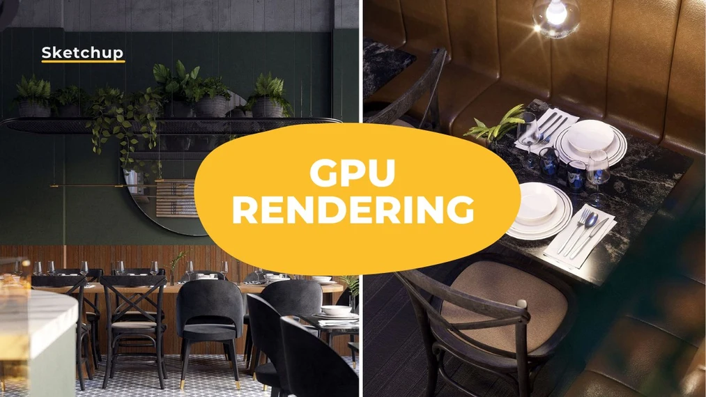 SketchUp + V-Ray - ¿En qué fijarse al renderizar con GPU? Guía
