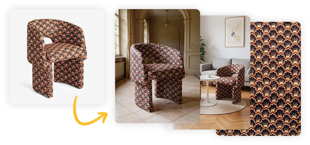 Casos de estudio: uso de FLUX Kontext en la práctica del diseñador