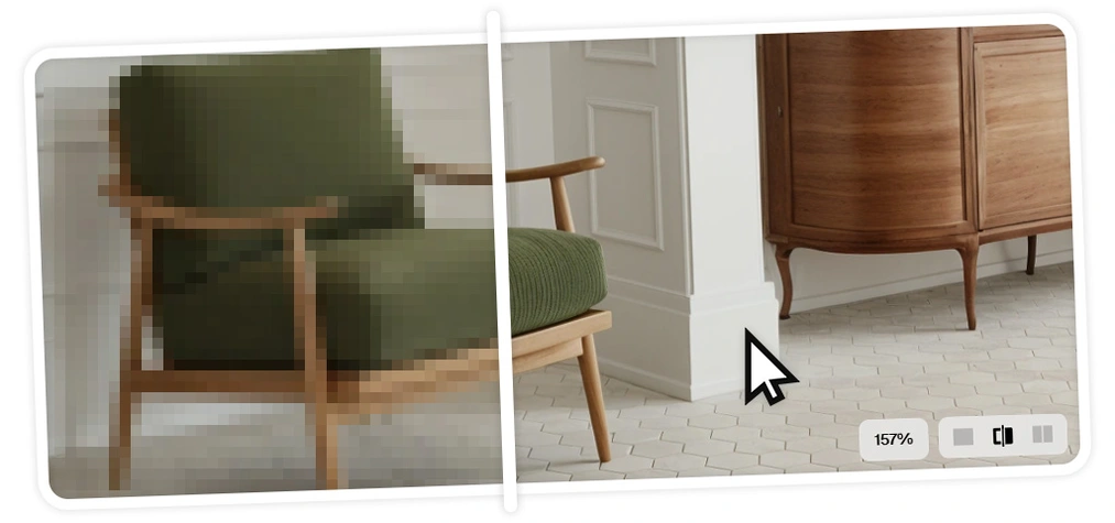 Upscaling y mejora de la calidad de las visualizaciones con IA