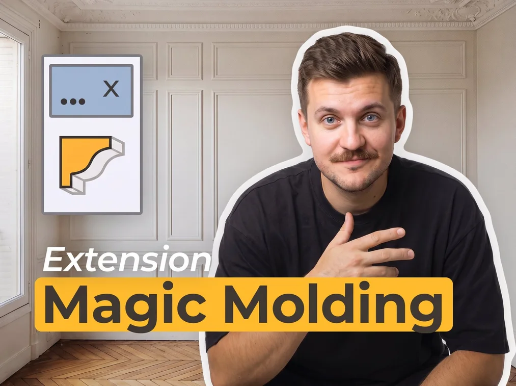 Magic Molding - Molding, Trim and Cornice Generator for SketchUp